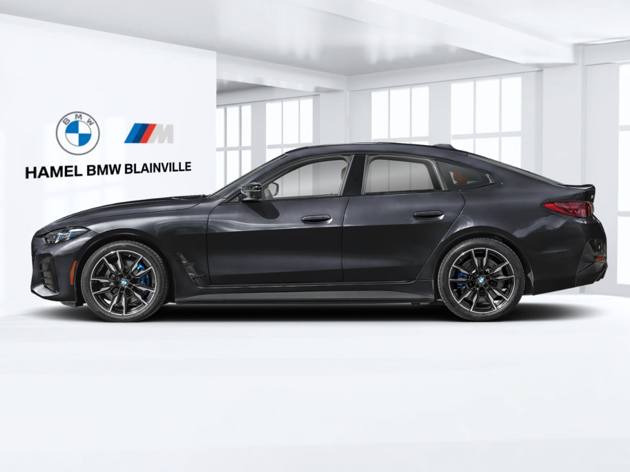 2026 BMW i4 M60 Black Sapphire Metallic Blainville - photo #2
