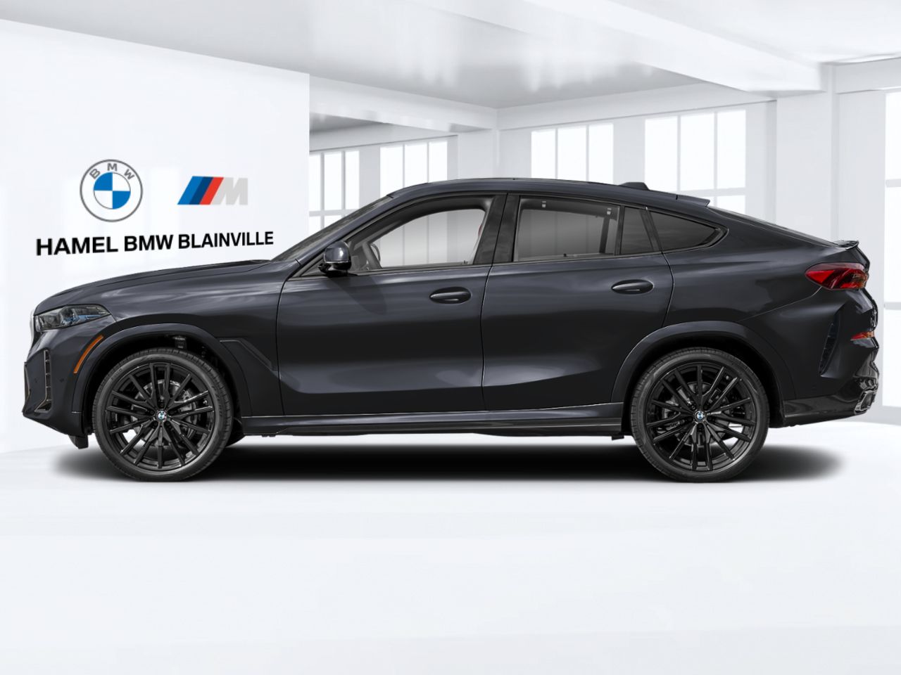 Black 2027 BMW X6 SUV / Crossover All-Wheel Drive Automatic