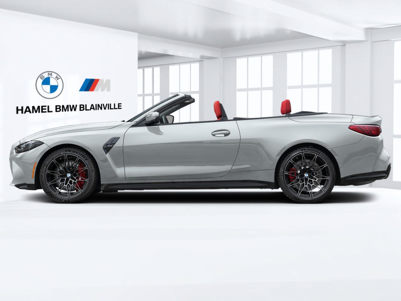 Gray 2027 BMW M4 Competition Convertible xDrive Convertible All-Wheel Drive Automatic