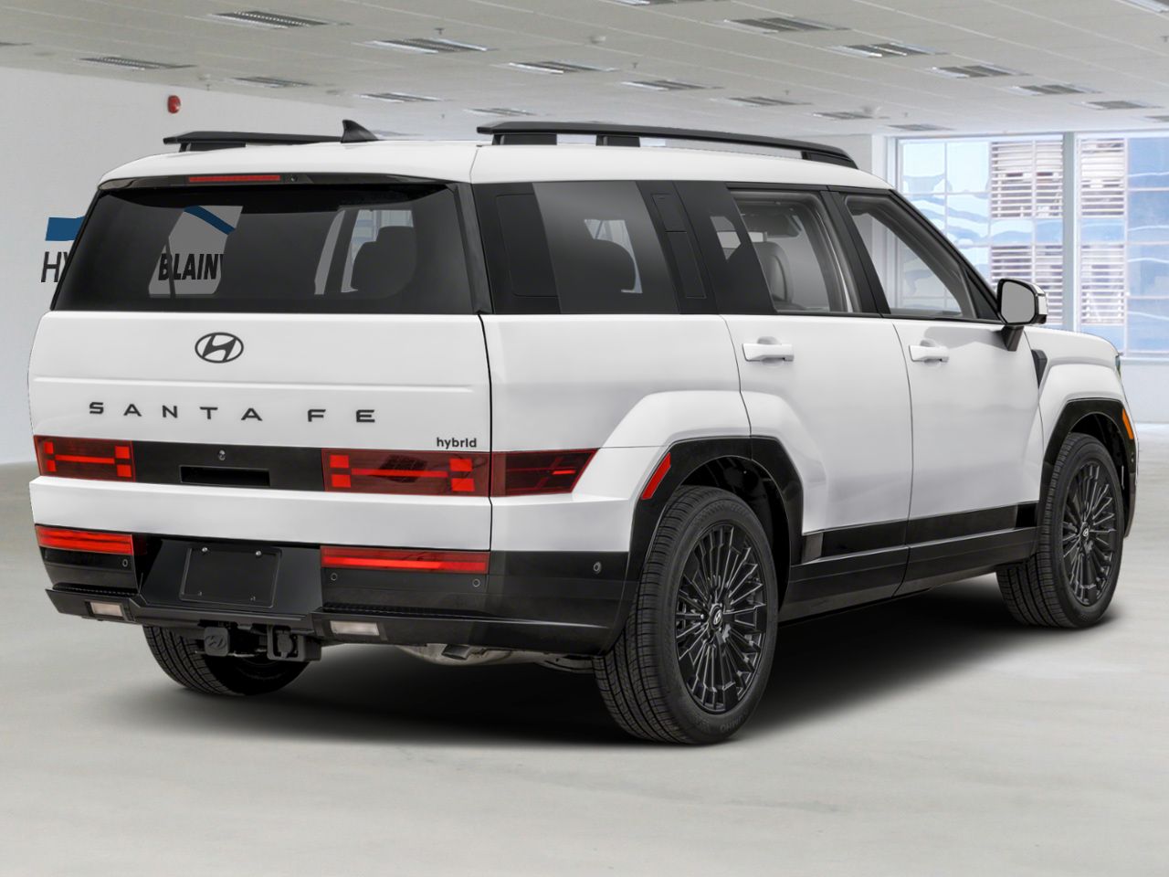 2026 Hyundai Santa Fe Hybrid Creamy White Blainville - photo #1