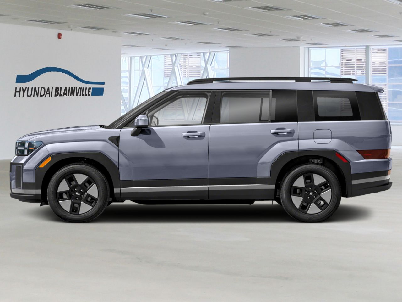 Hyundai Santa Fe Hybrid 2026 Bleu galet Blainville - photo #1