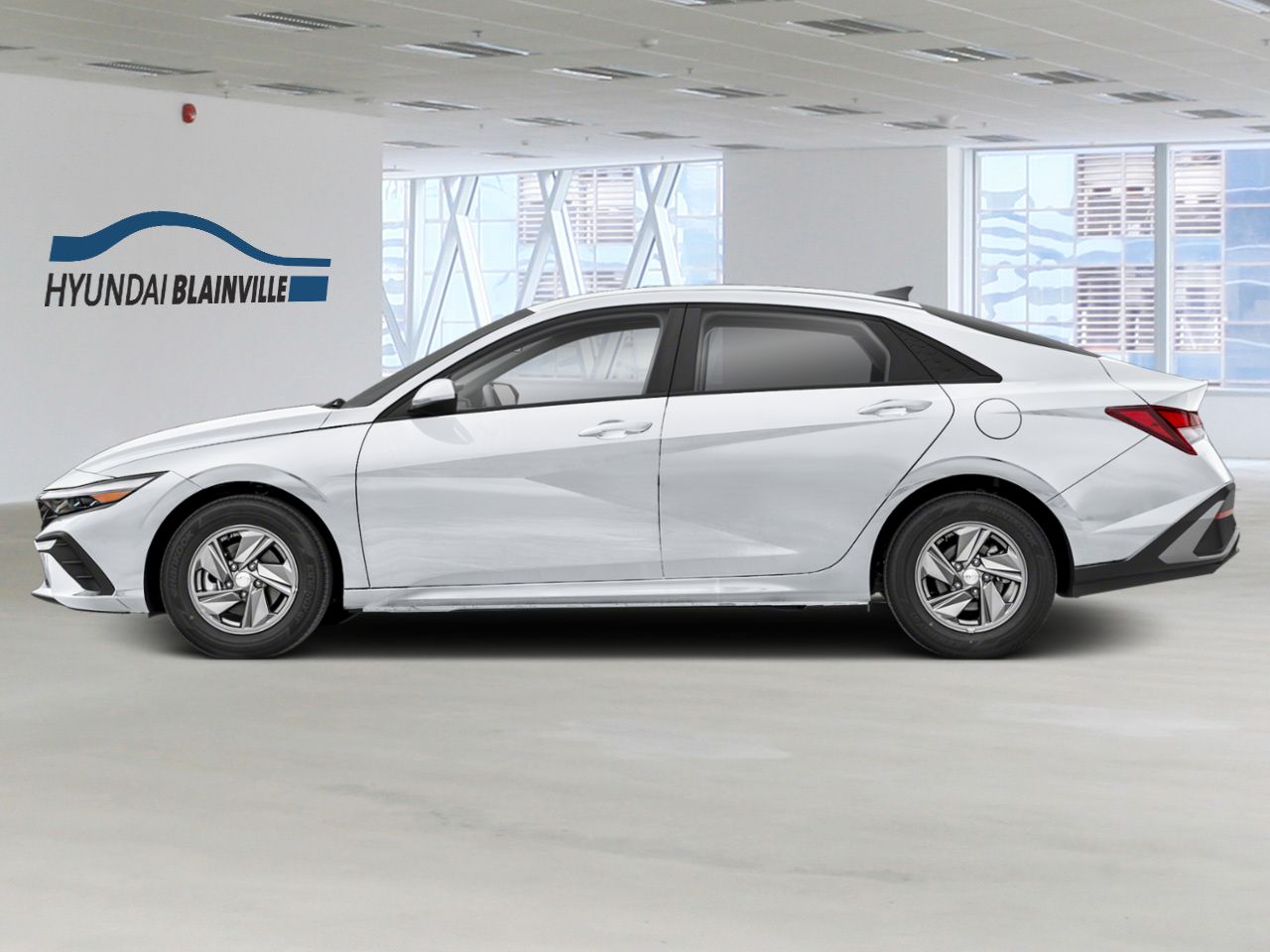 2026 Hyundai Elantra White Blainville - photo #1