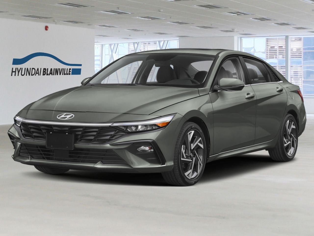 Hyundai Elantra hybride 2026 Gris amazonien Blainville - photo #0