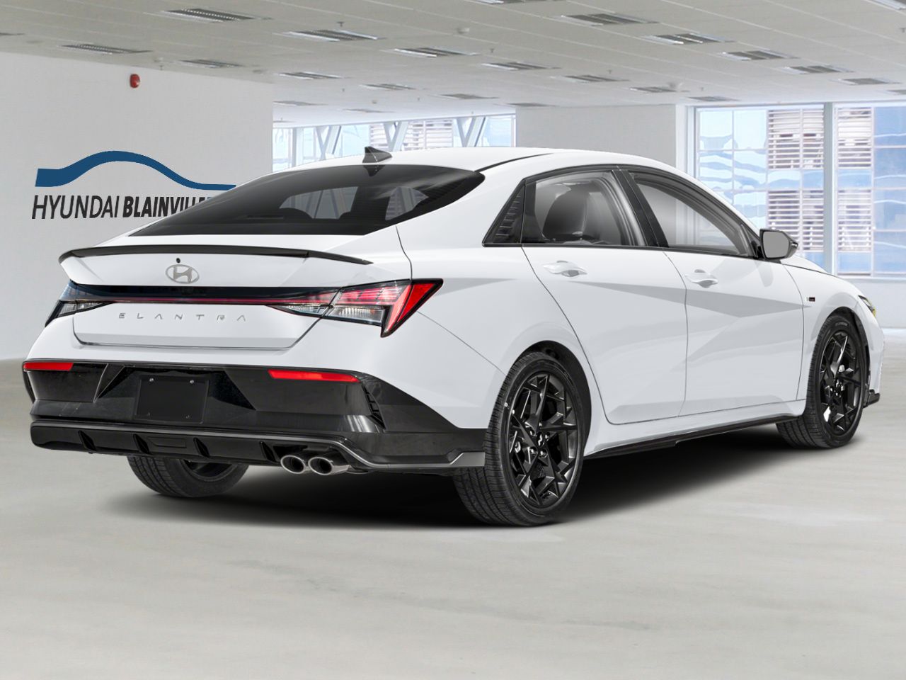 2026 Hyundai Elantra Atlas White Blainville - photo #1