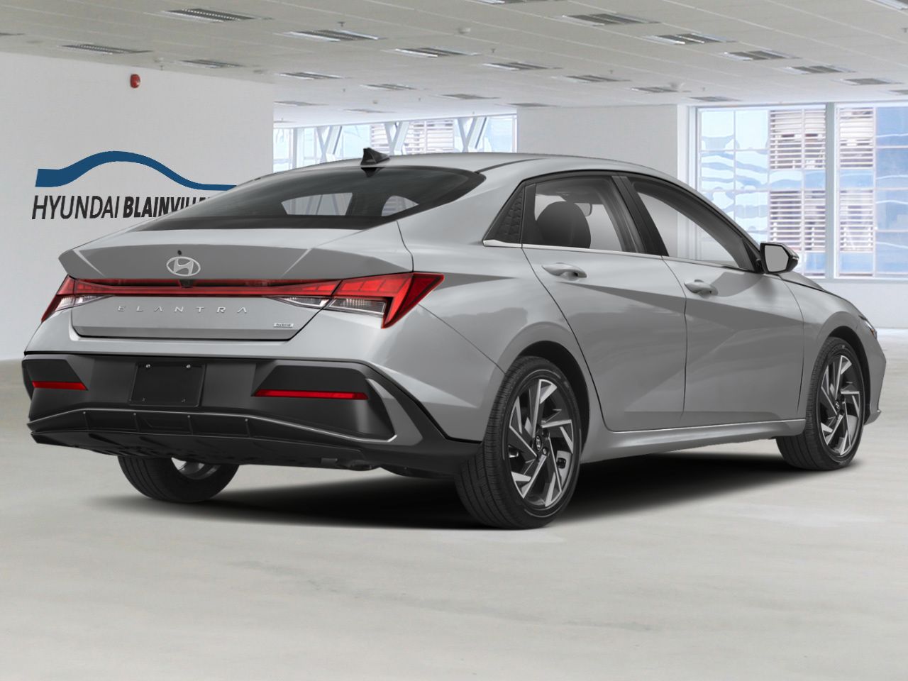 Hyundai Elantra hybride 2026 Cybergris Blainville - photo #2