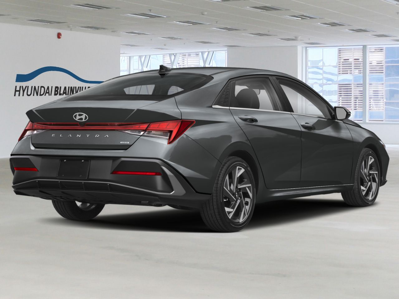 2026 Hyundai Elantra Hybrid Ecotronic Grey Blainville - photo #2