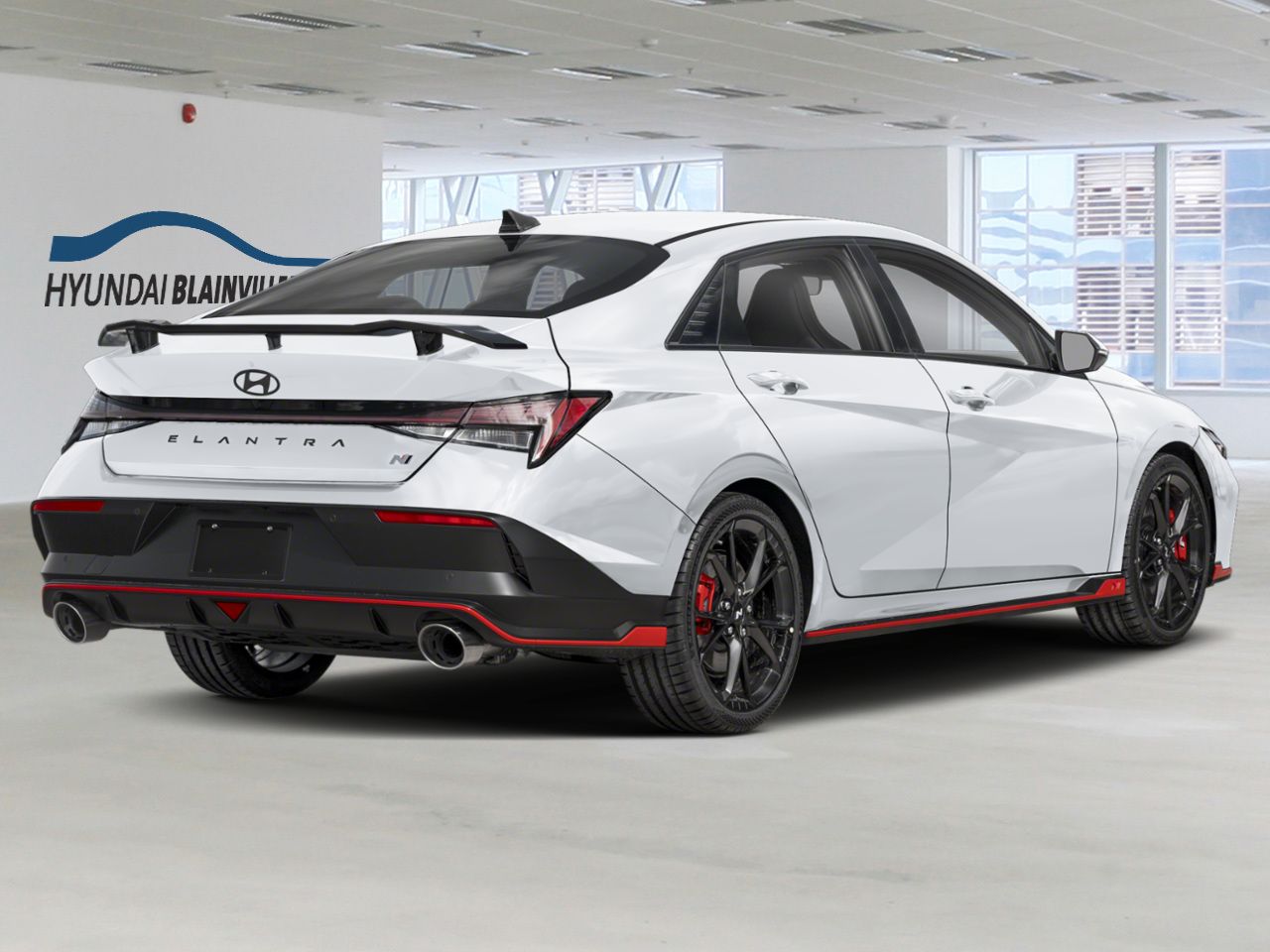 2026 Hyundai Elantra N Atlas White Blainville - photo #1