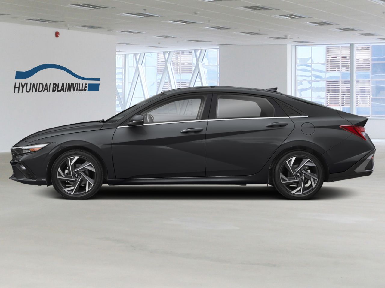 Hyundai Elantra hybride 2026 Noir abysse Blainville - photo #1