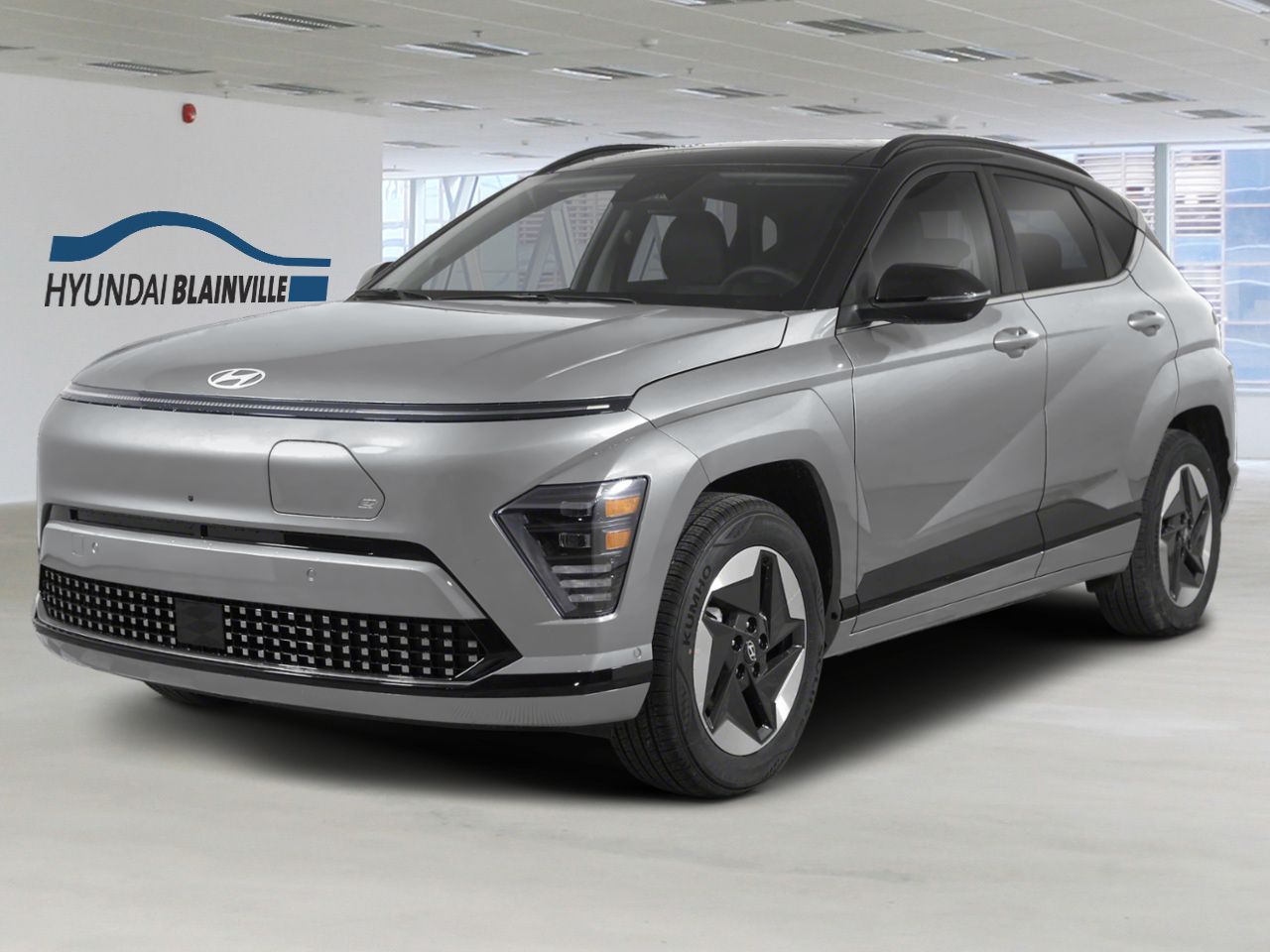 Hyundai Kona &eacute;lectrique 2026 CYBER GREY W ABYSS BLACK ROOF Blainville - photo #0