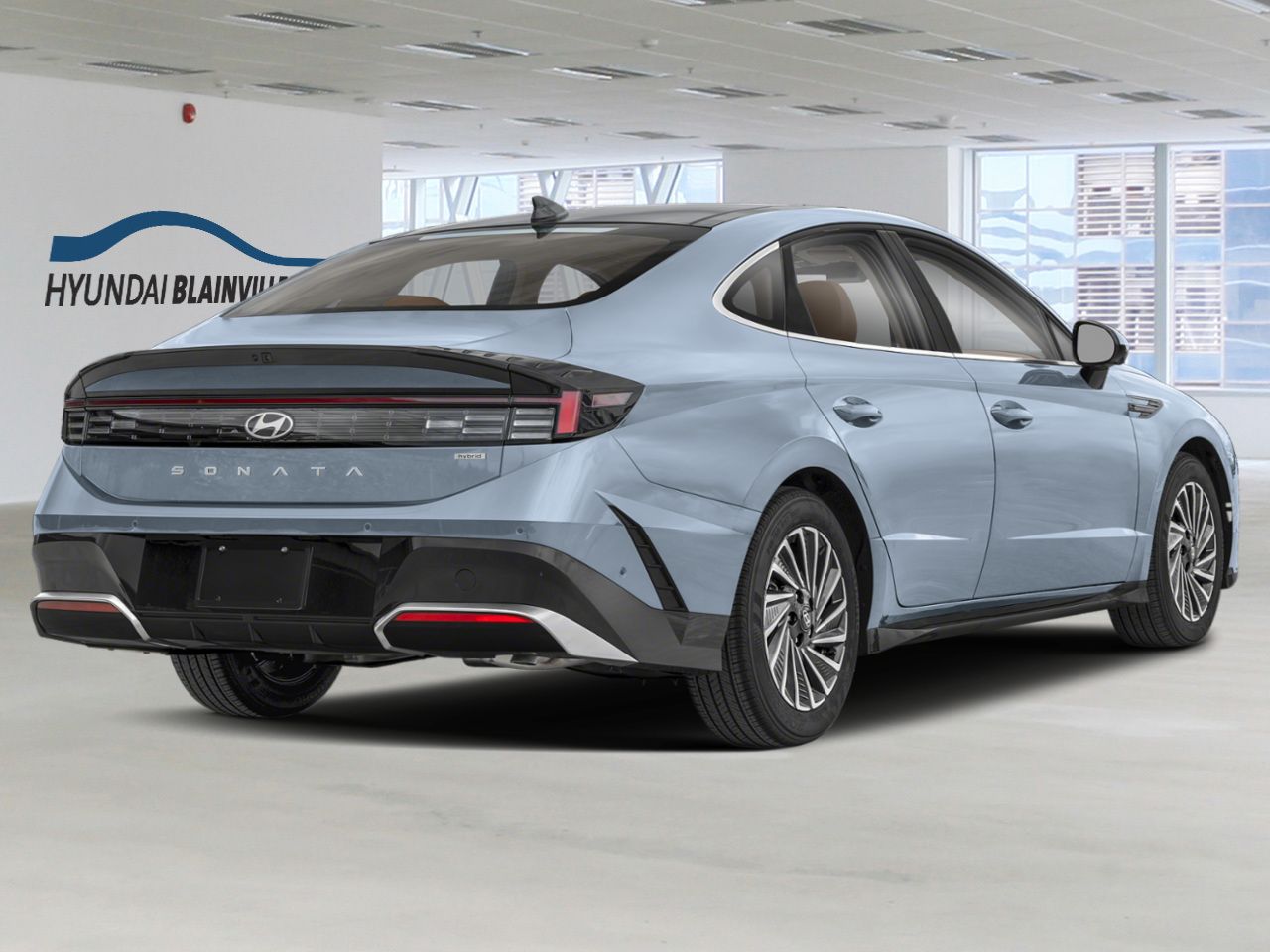 Hyundai Sonata Hybride 2026 Bleu transmission Blainville - photo #1