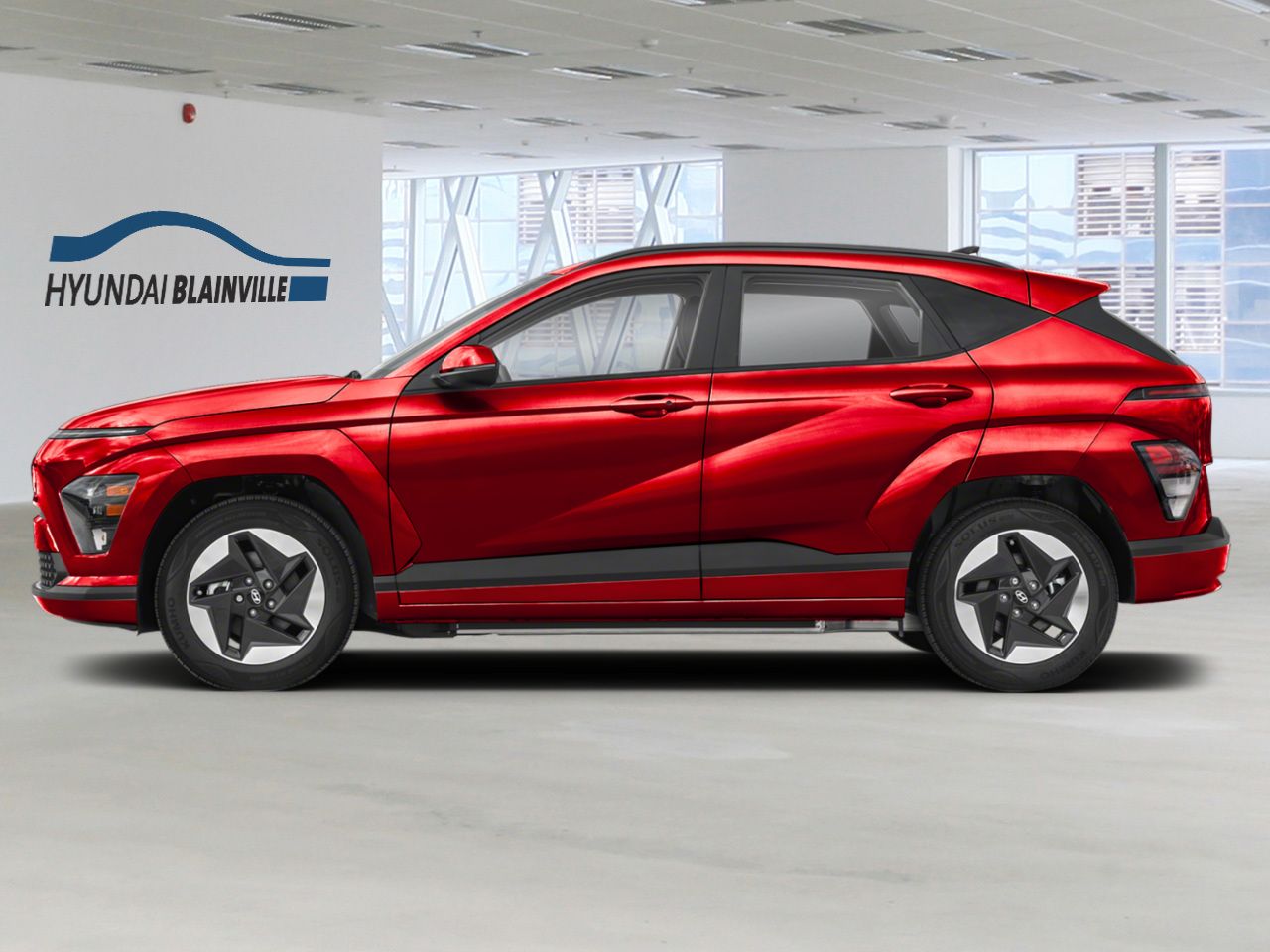 Hyundai Kona &eacute;lectrique 2026 Rouge ultime Blainville - photo #2