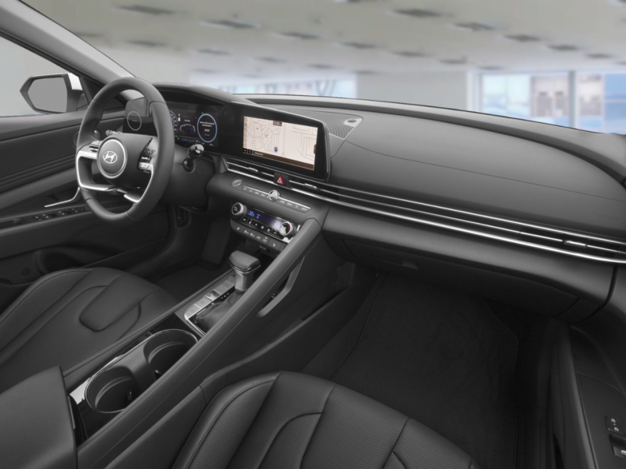 2026 Hyundai Elantra Hybrid Black Blainville - photo #3