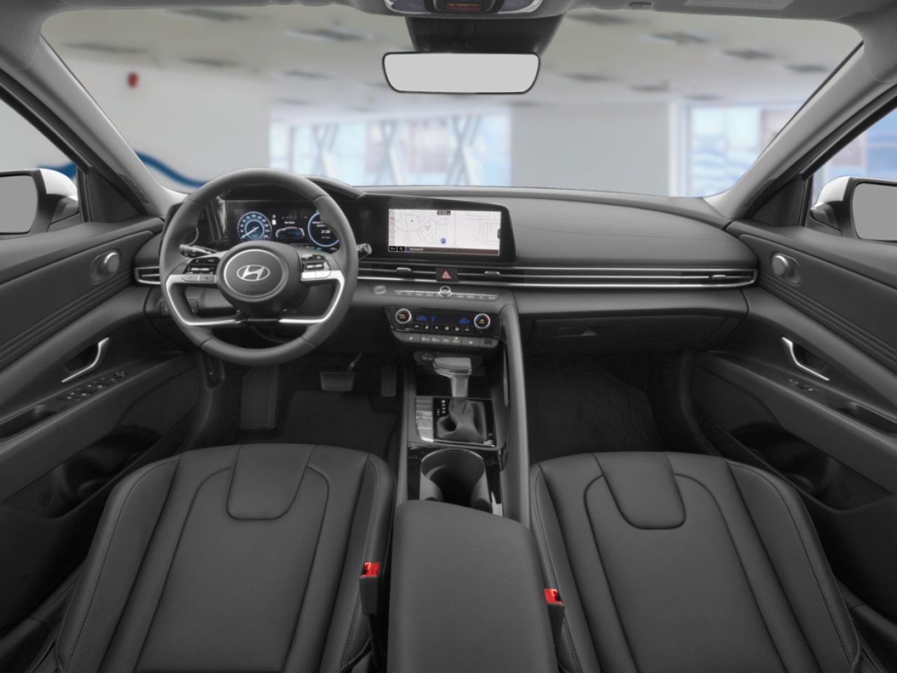 Hyundai Elantra hybride 2026 Gris amazonien Blainville - photo #12