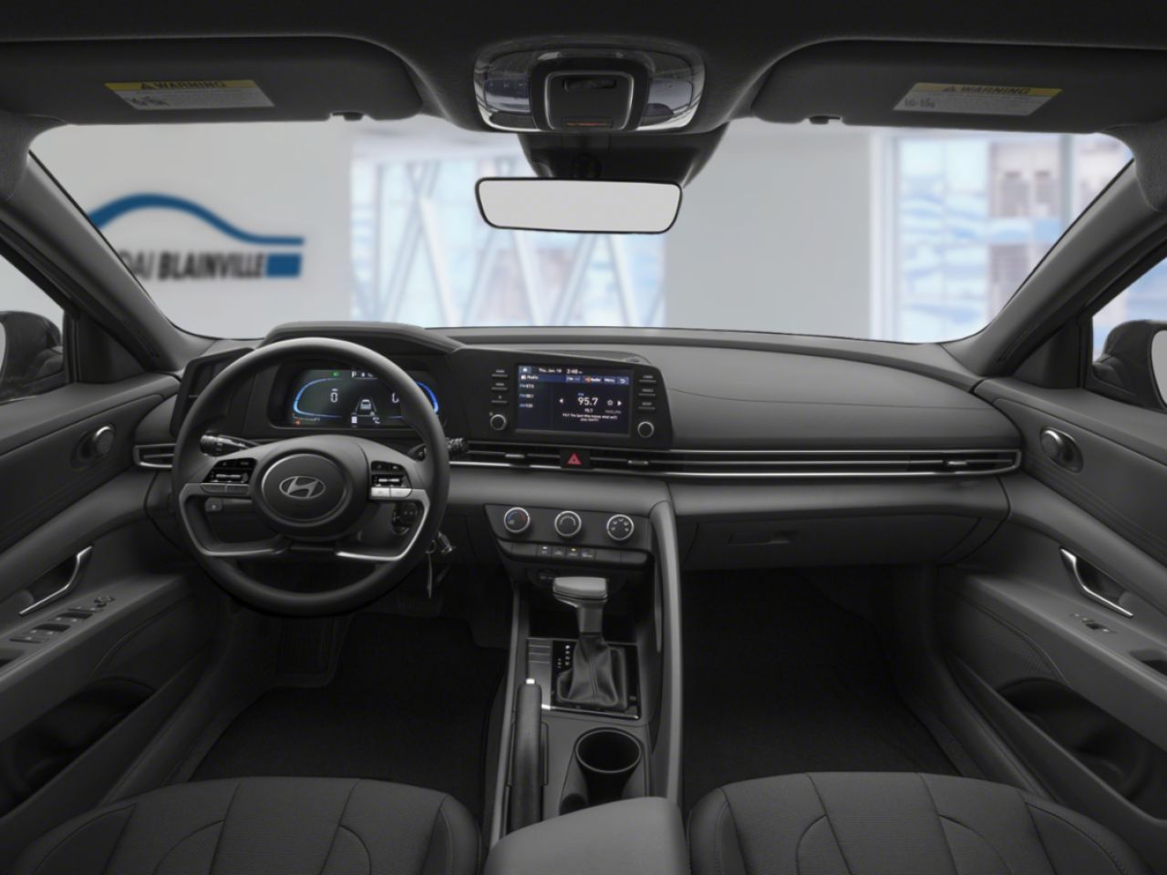 2026 Hyundai Elantra White Blainville - photo #9