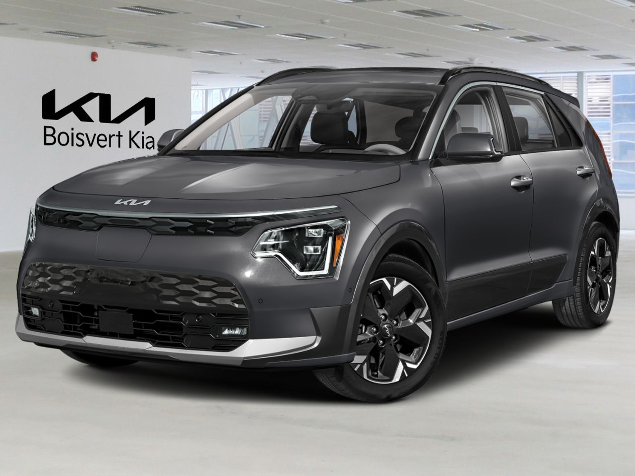 Kia Niro &eacute;lectrique 2026 Gris interstellaire Blainville - photo #0