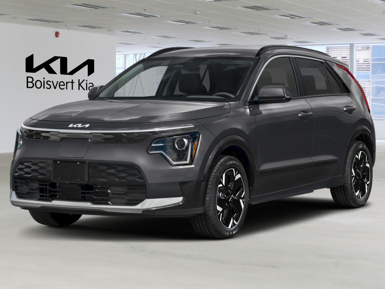 Kia Niro &eacute;lectrique 2026 Gris interstellaire Blainville - photo #0