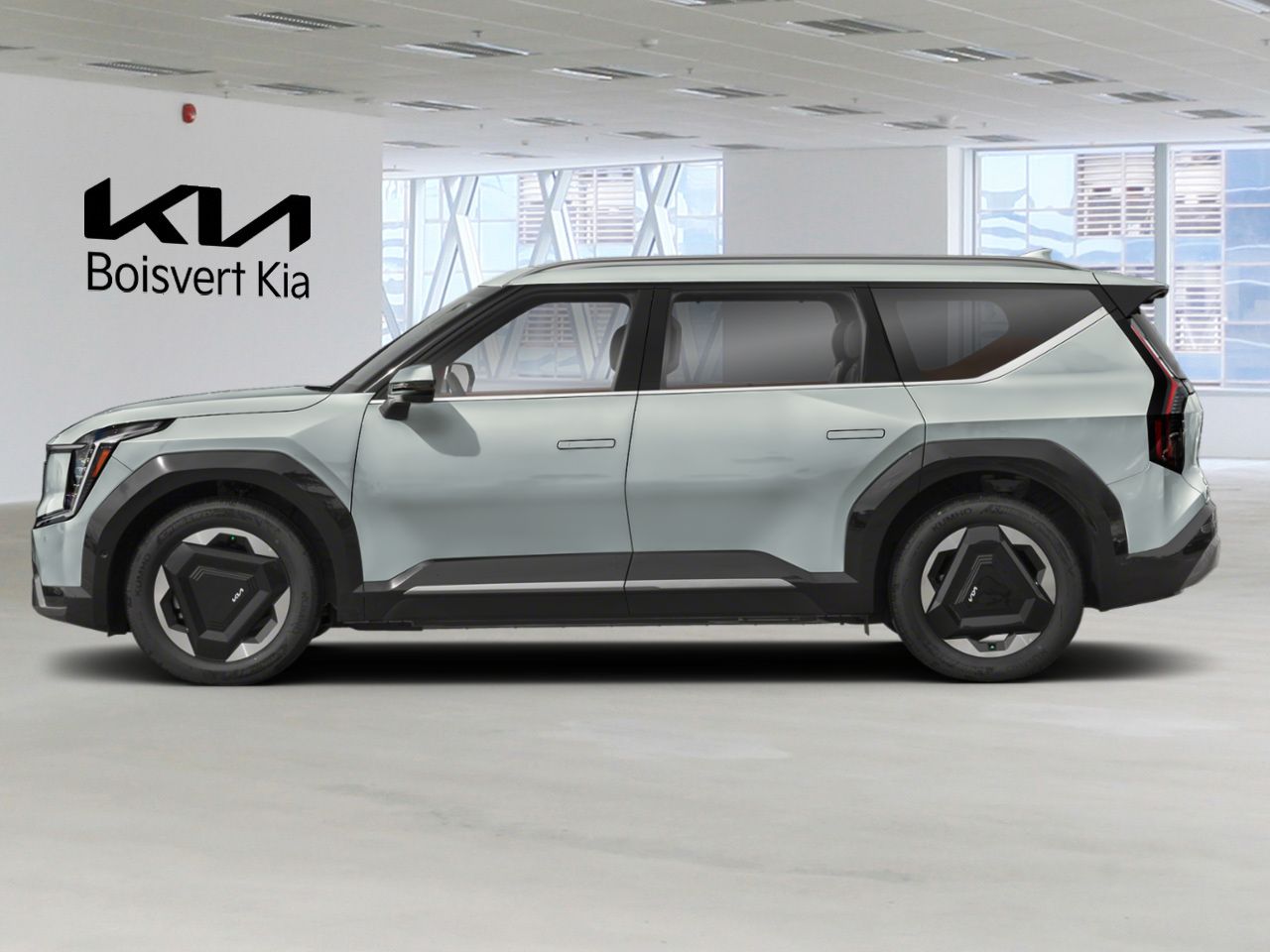 2026 Kia EV9 Ivory Silver Blainville - photo #2