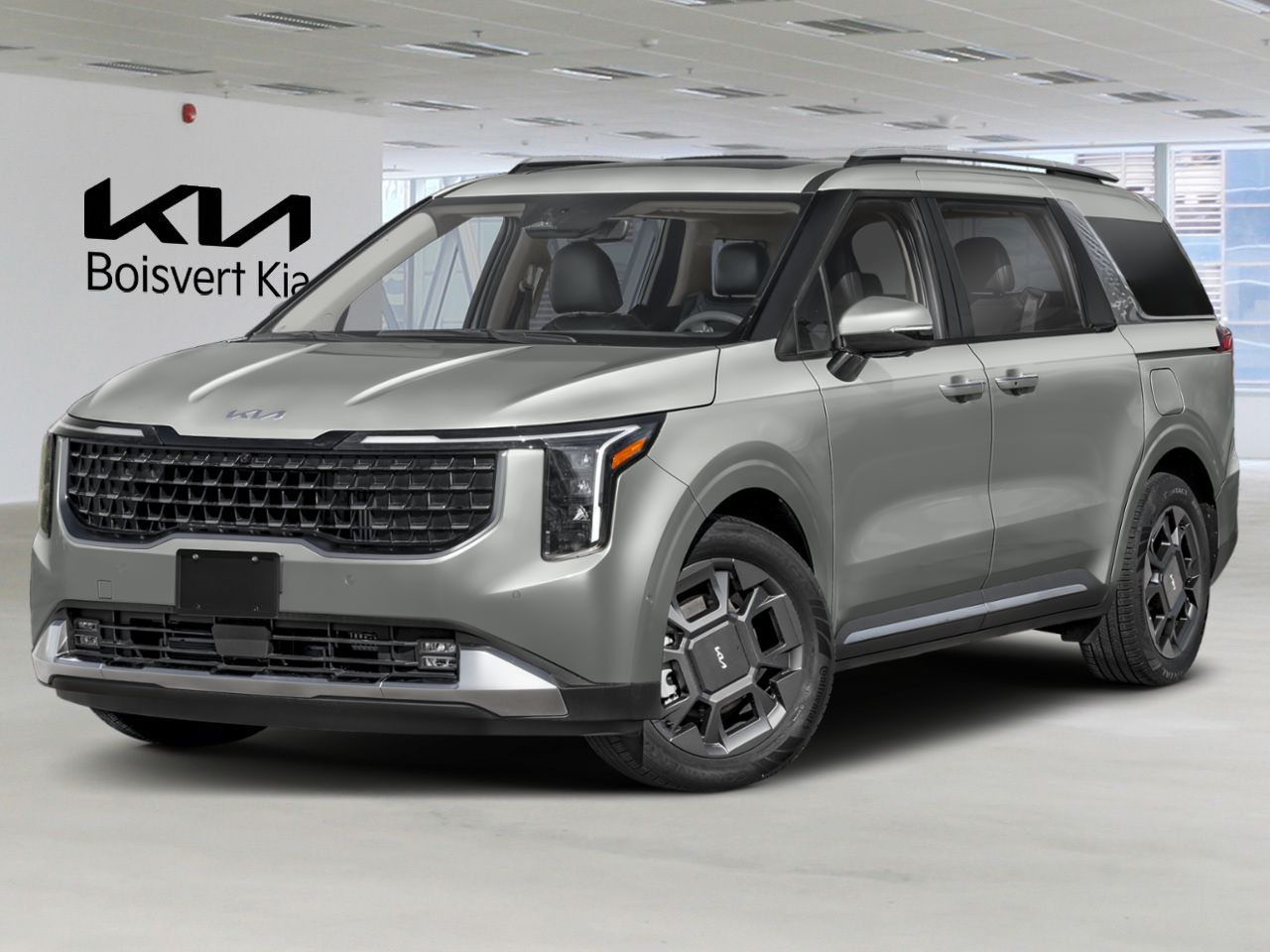 Kia Carnival hybride 2026 Argent c&eacute;ramique Blainville - photo #0