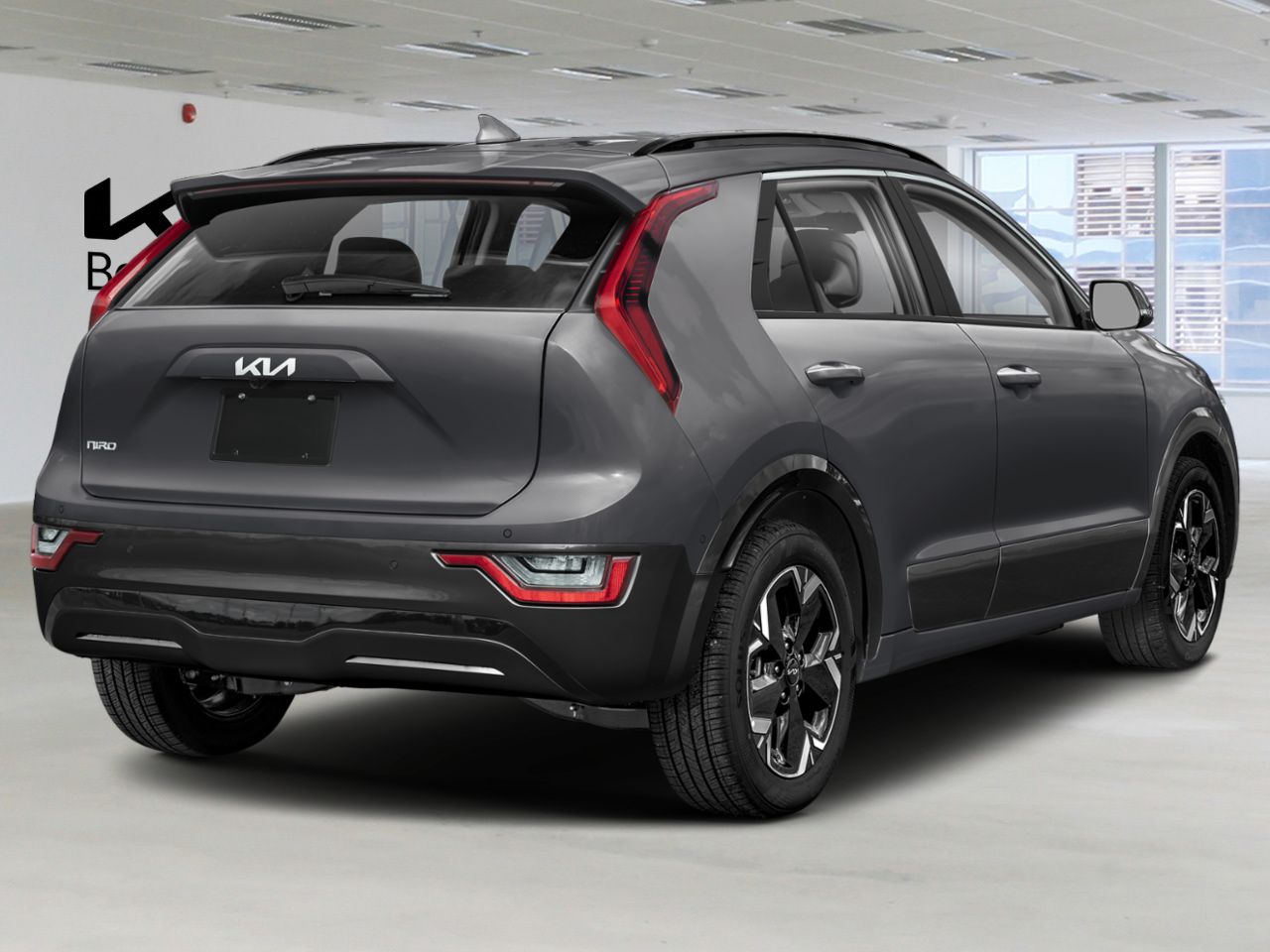 Kia Niro &eacute;lectrique 2026 Gris interstellaire Blainville - photo #2