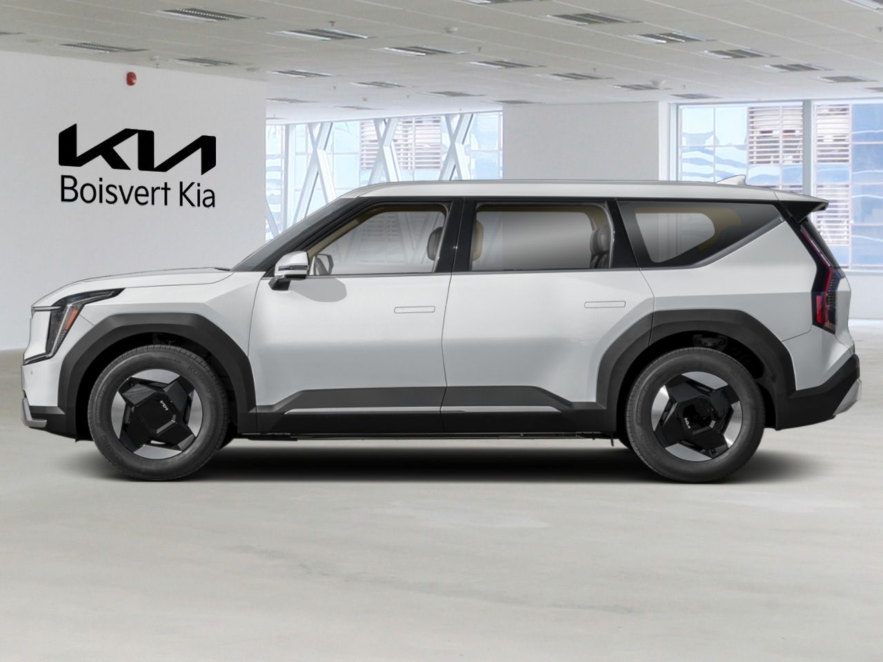 2026 Kia EV9 Snow White Pearl Blainville - photo #1