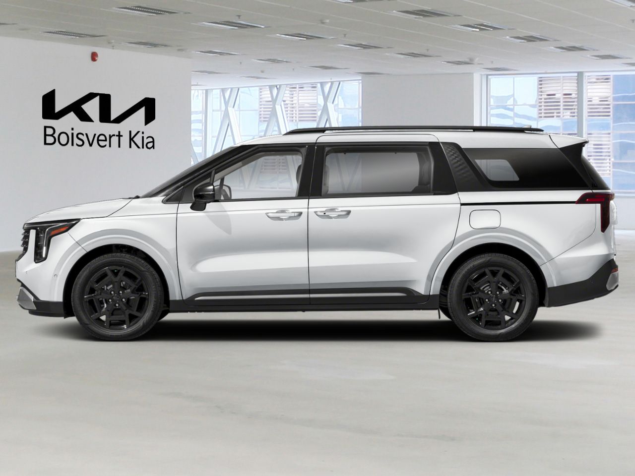 Kia Carnival hybride 2026 Blanc neige nacr&eacute; Blainville - photo #1