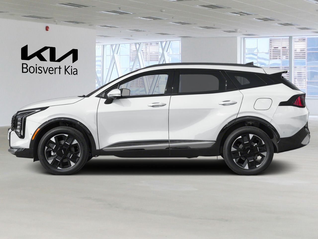 2026 Kia Sportage Hybrid Snow White Pearl Blainville - photo #2
