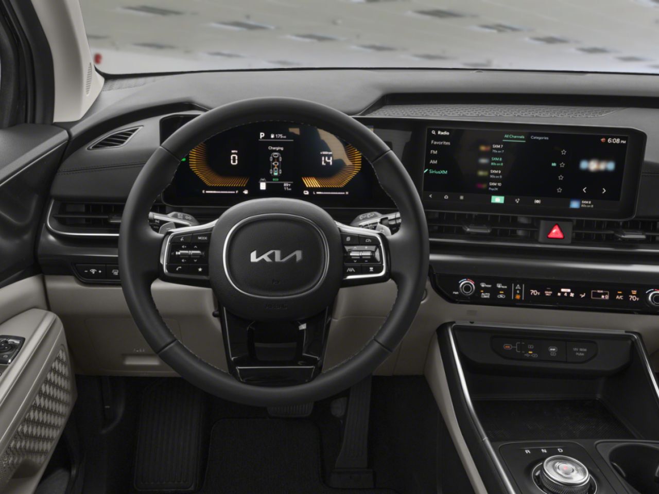 Kia Carnival hybride 2026 Blanc neige nacr&eacute; Blainville - photo #8