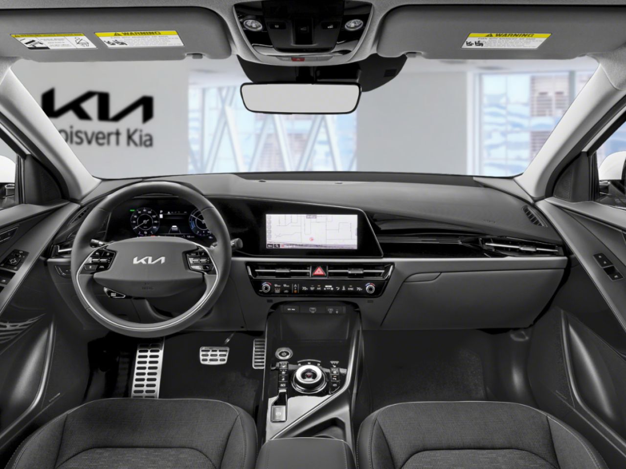 Kia Niro &eacute;lectrique 2026 Gris interstellaire Blainville - photo #9