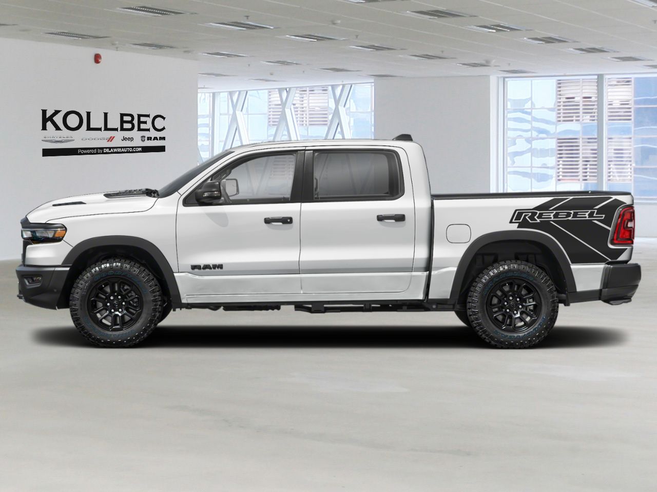 RAM 1500 Rebel cabine d'&eacute;quipe 4x4 caisse de 5 pi 7 po 2026 Blanc &eacute;clatant Ottawa & Gatineau - photo #2