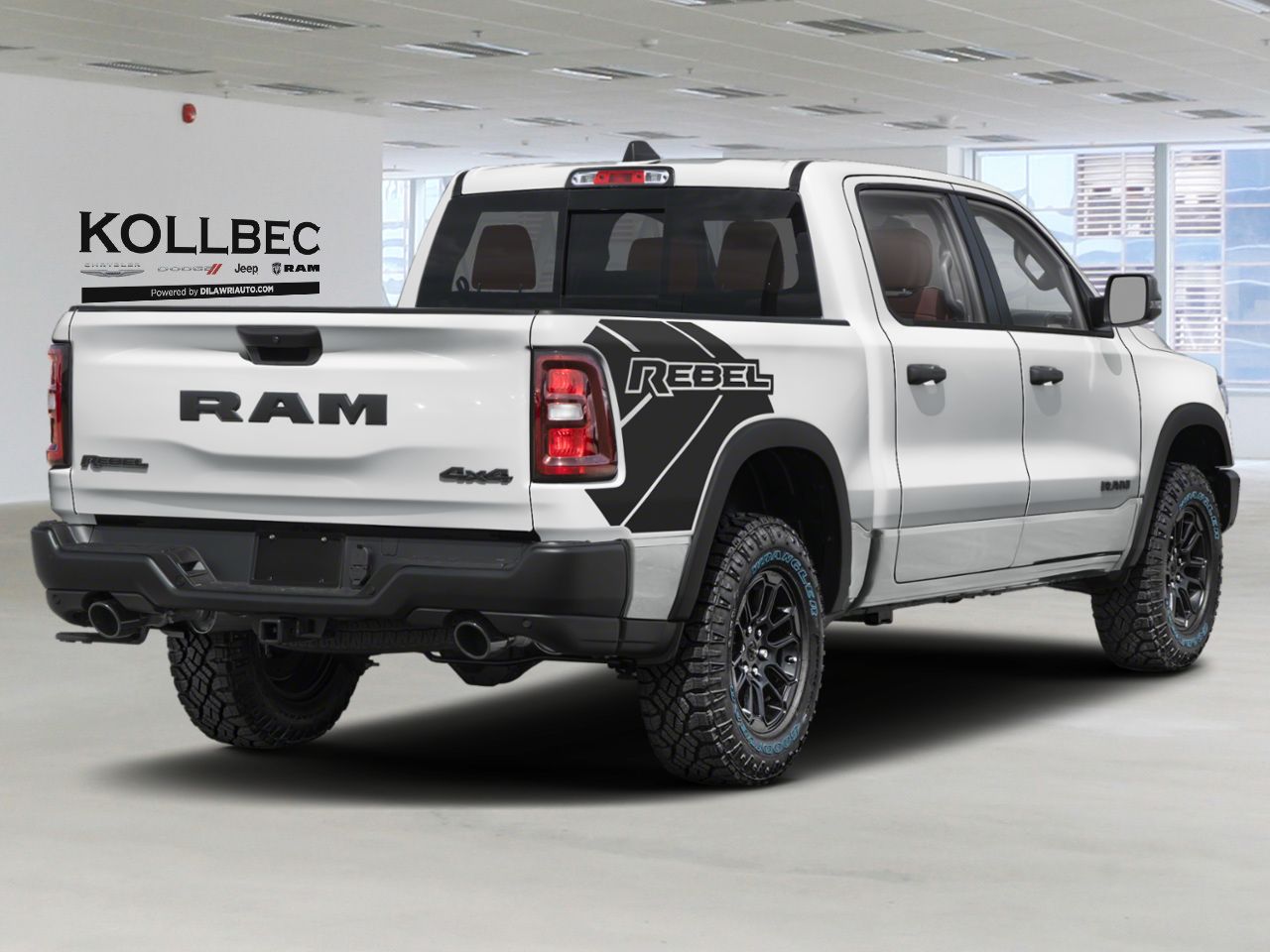 RAM 1500 Rebel cabine d'&eacute;quipe 4x4 caisse de 5 pi 7 po 2026 Blanc &eacute;clatant Ottawa & Gatineau - photo #1