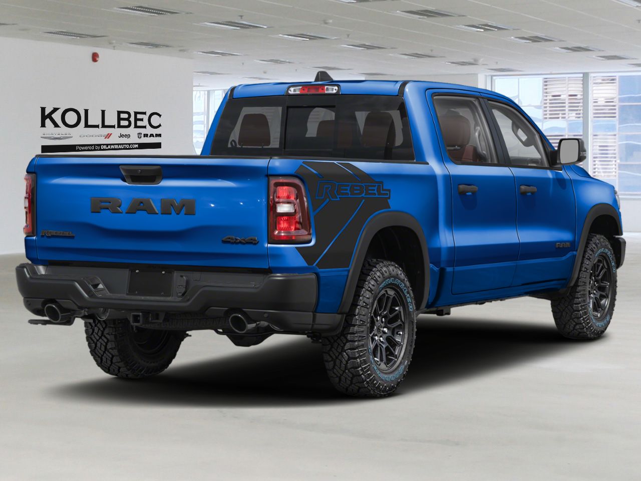 RAM 1500 Rebel cabine d'&eacute;quipe 4x4 caisse de 5 pi 7 po 2026 Couche nacr&eacute;e bleu hydro Ottawa & Gatineau - photo #1