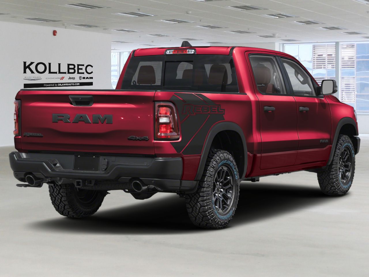 RAM 1500 261110 | Rebel cabine d'&eacute;quipe 4x4 caisse de 5 pi 7 po 2026 Couche nacr&eacute;e rouge fondu Gatineau - photo #1