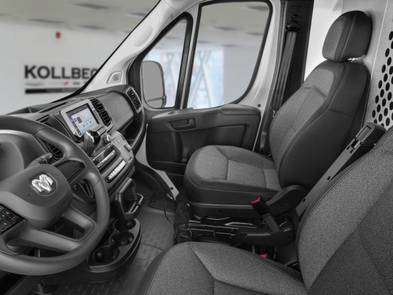 2025 Ram ProMaster Cargo Van 2500 Tradesman toit &eacute;lev&eacute; 159 po avec si&egrave;ge passager Bright White Ottawa & Gatineau - photo #7