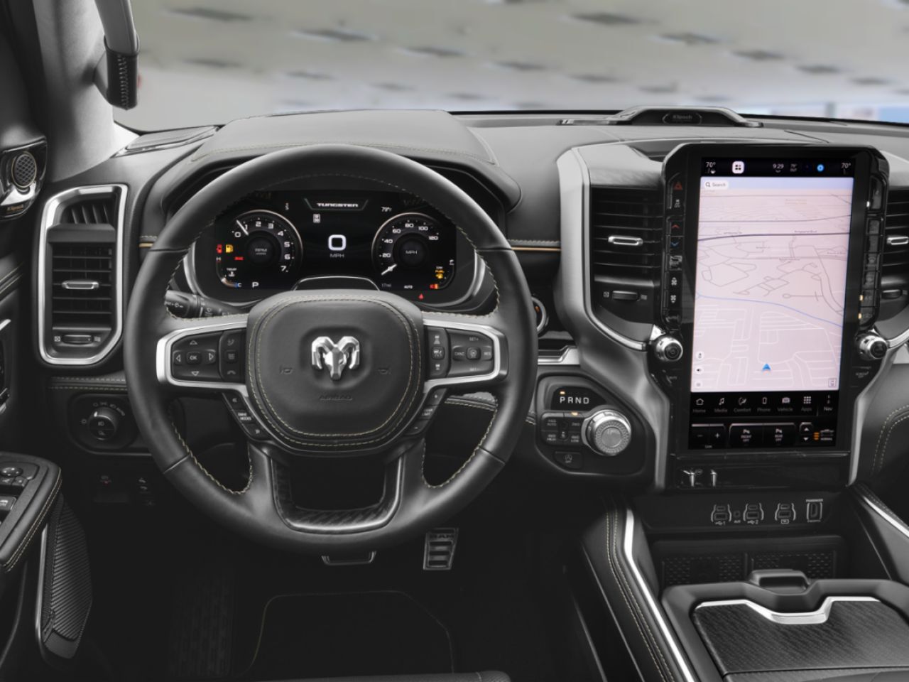 RAM 1500 Tungsten cabine d'&eacute;quipe 4x4 caisse de 5 pi 7 po 2026 Triple couche nacr&eacute;e ivoire Ottawa & Gatineau - photo #5