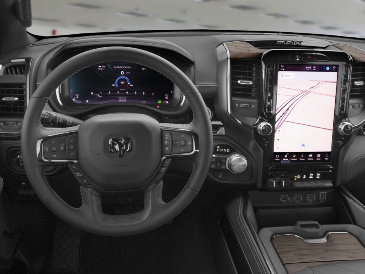 2026 RAM 1500 Limited cabine d'&eacute;quipe 4x4 caisse de 5 pi 7 po Diamond Black Crystal Pearl Ottawa & Gatineau - photo #3