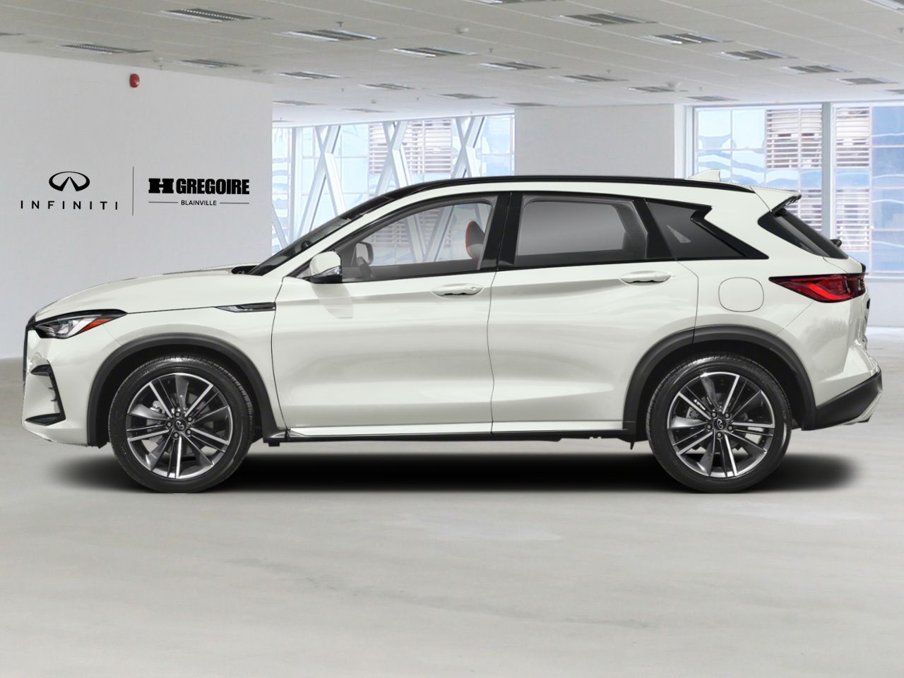 2025 INFINITI QX50 Radiant White Pearl Tintcoat Blainville - photo #1
