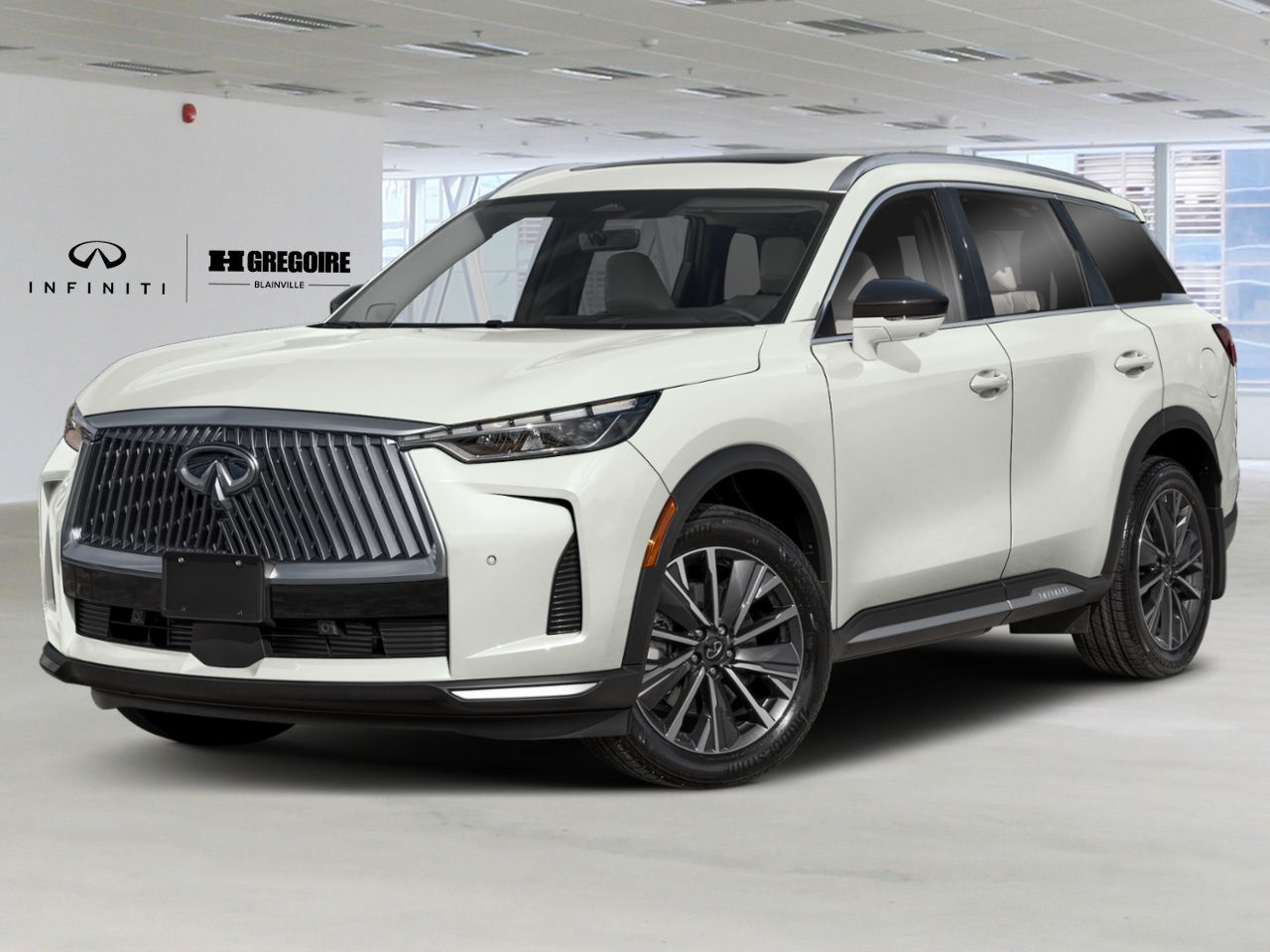 INFINITI QX60 2026 Blanc radiant nacr&eacute; Blainville - photo #0