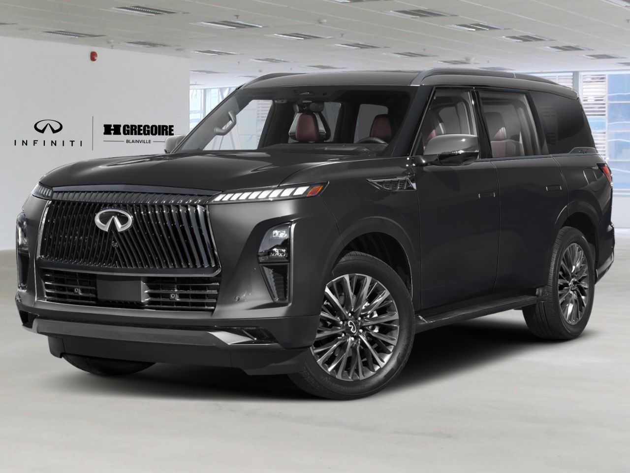 INFINITI QX80 2026 Graphite ombr&eacute;/Noir min&eacute;ral Blainville - photo #0