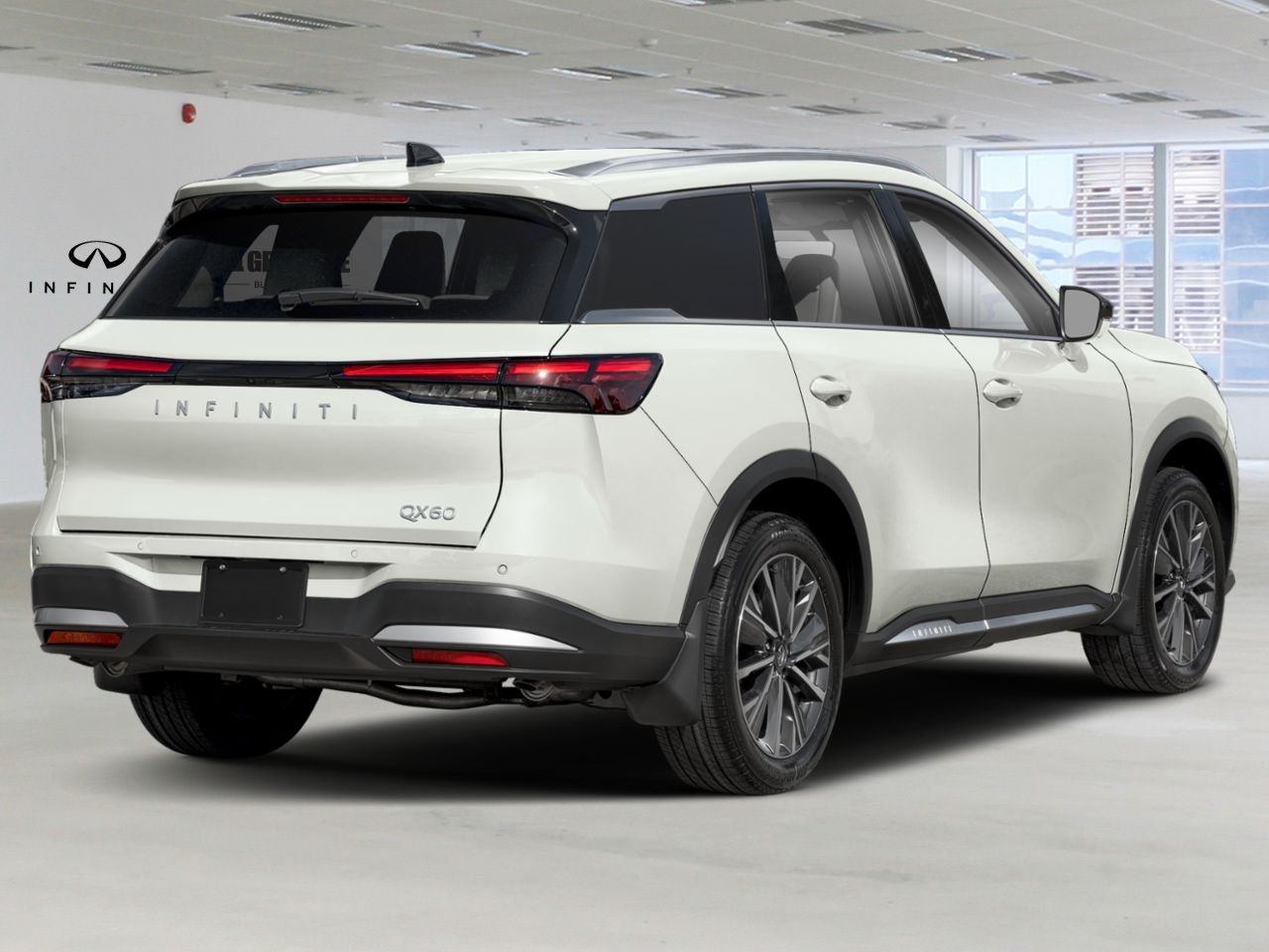 INFINITI QX60 2026 Blanc radiant nacr&eacute; Blainville - photo #2