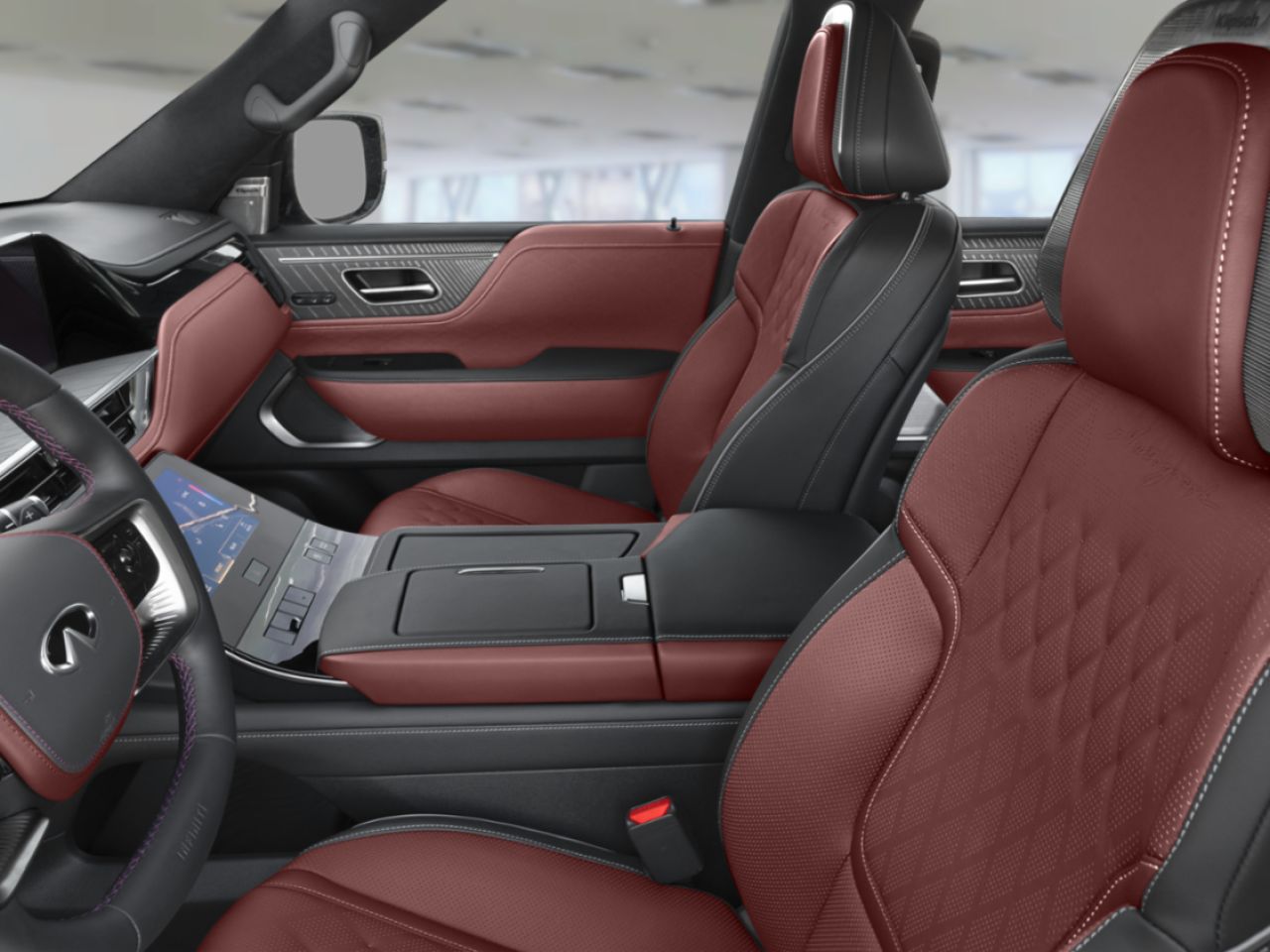 INFINITI QX80 2026 Graphite ombr&eacute;/Noir min&eacute;ral Blainville - photo #4