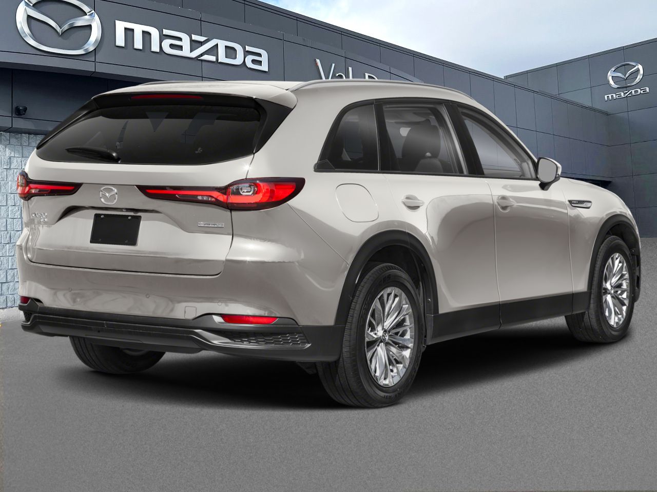 Mazda CX-90 hybride rechargeable GS-L TI 2026 Quartz platine m&eacute;tallis&eacute; Val-David - photo #2