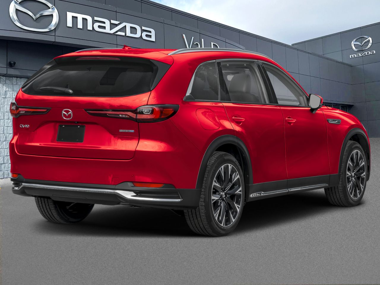 2026 Mazda CX-90 PHEV GT TI Soul Red Crystal Metallic Val-David - photo #2