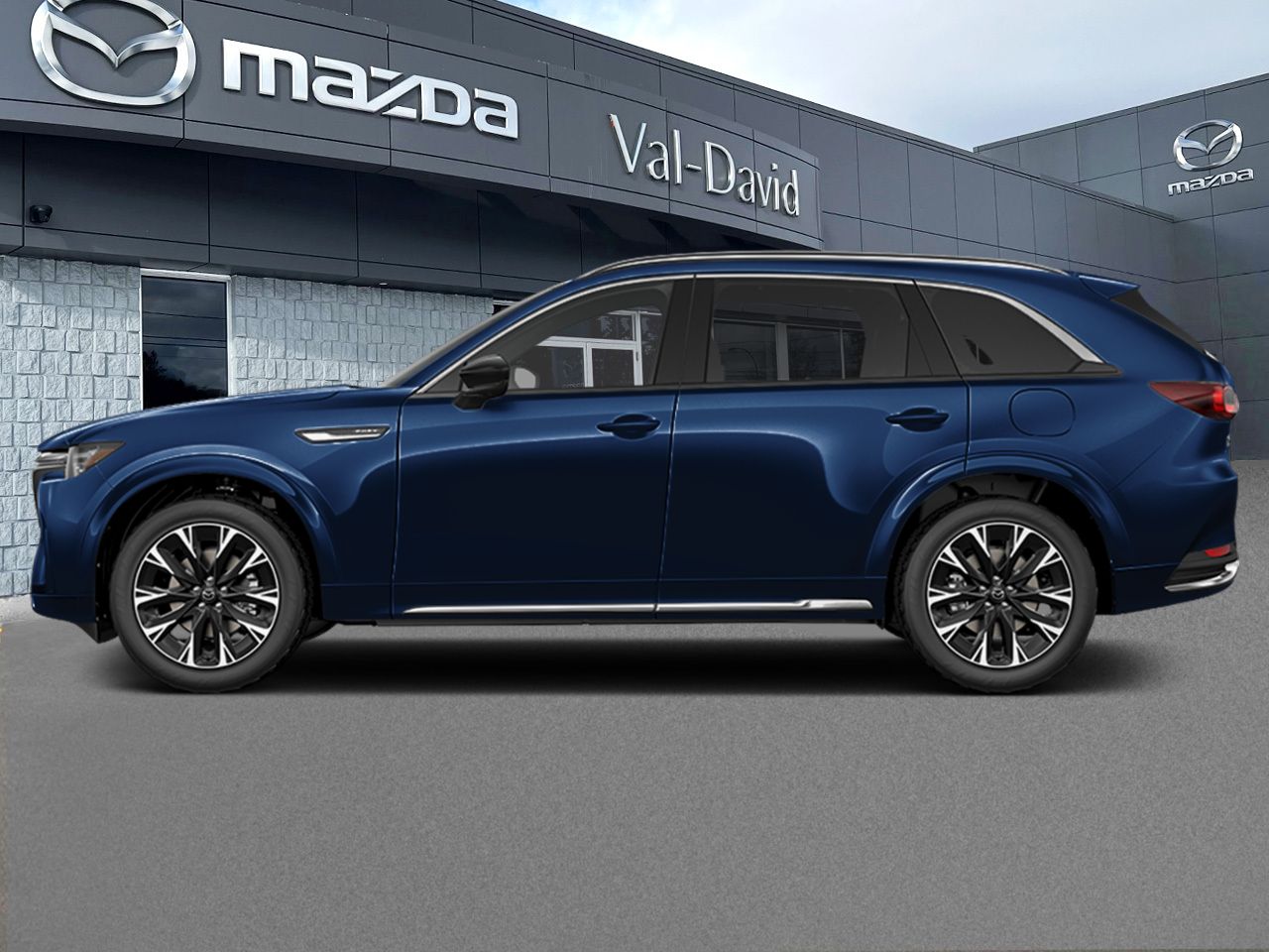 2026 Mazda CX-90 hybride rechargeable Signature TI Blue Val-David - photo #1