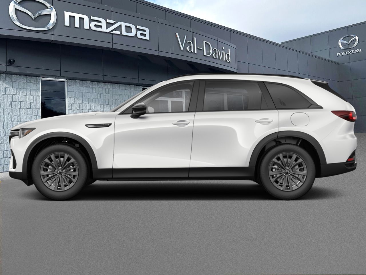 Mazda CX-70 hybride l&eacute;ger GS-L TI, MHEV 2026 Blanc rhodium m&eacute;tallis&eacute; Val-David - photo #1