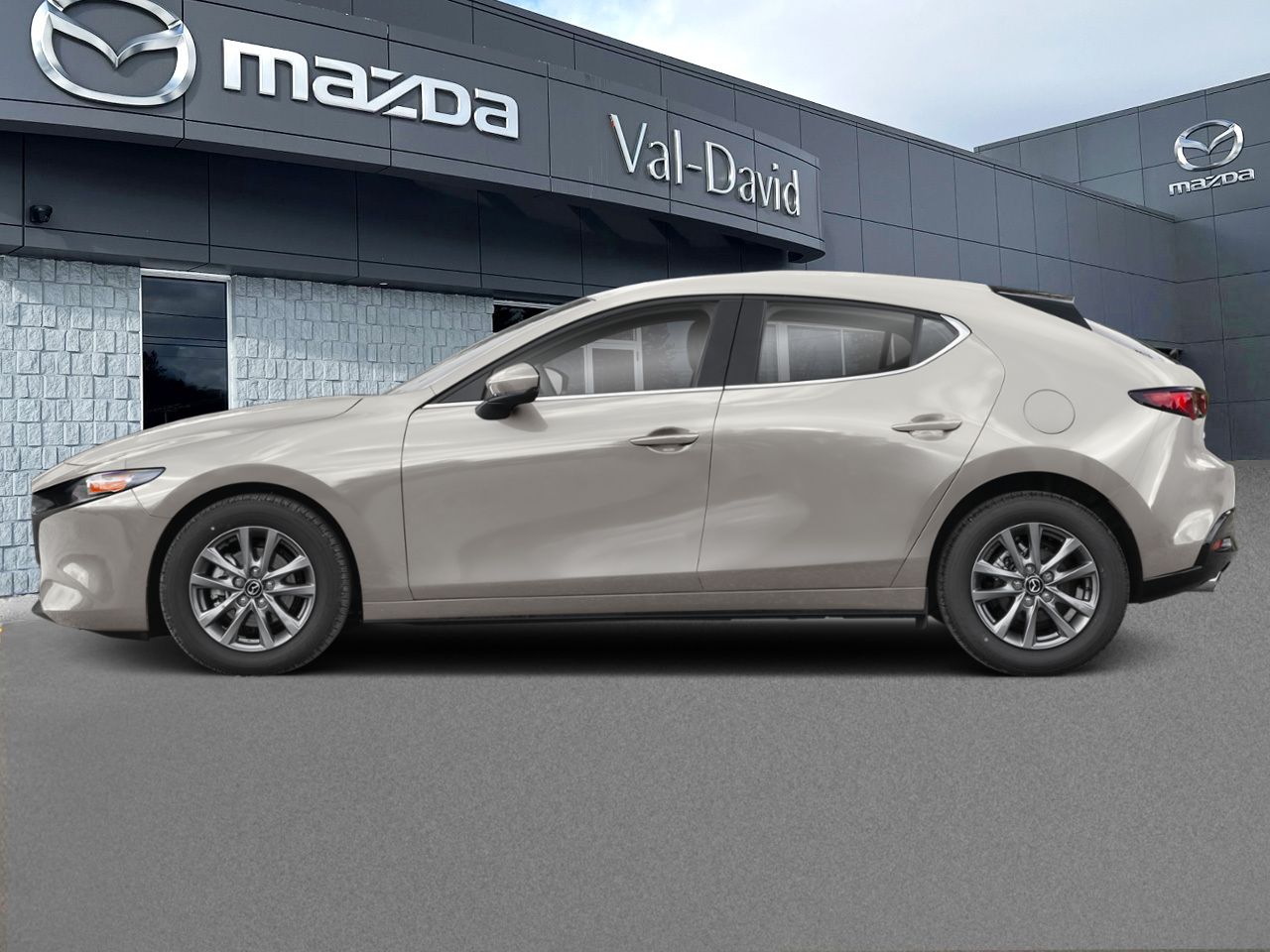 2026 Mazda Mazda3 Sport GS TA BA White Val-David - photo #2