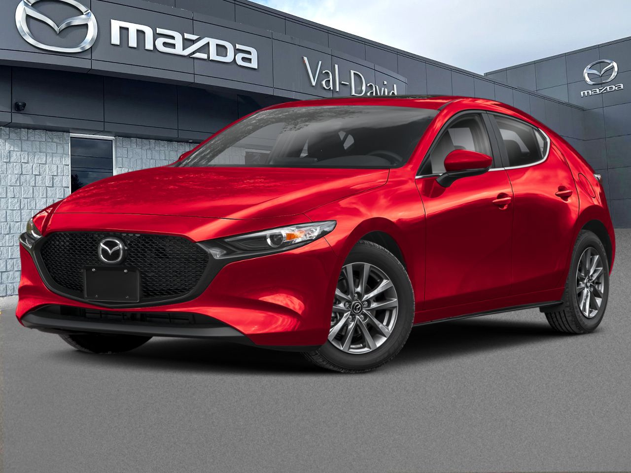 2026 Mazda Mazda3 Sport GS TA BA Soul Red Crystal Metallic Val-David - photo #0