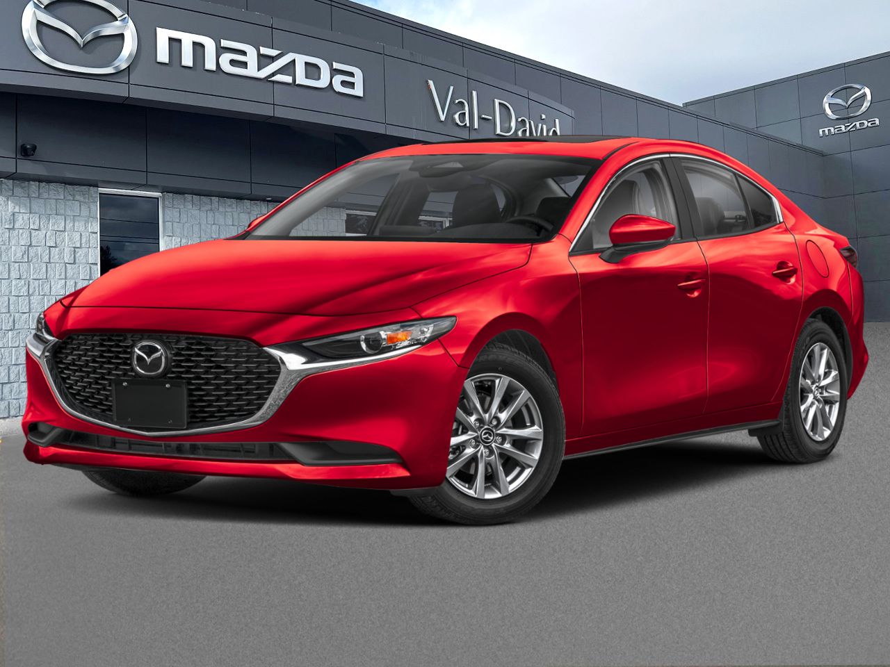 Mazda Mazda3 GS TI i-ACTIV BA 2026 Rouge vibrant cristal m&eacute;tallis&eacute; Val-David - photo #0
