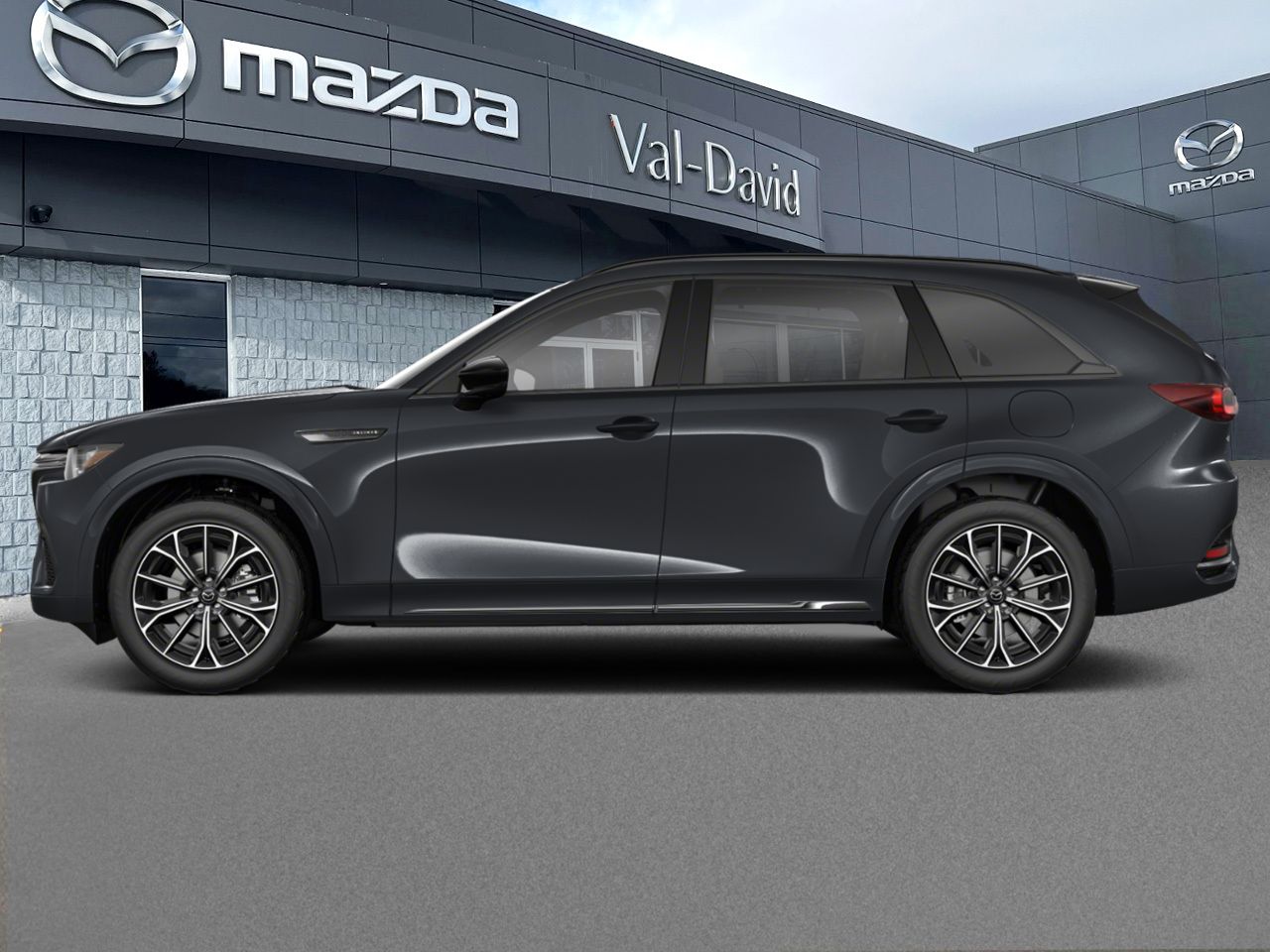 Mazda CX-70 hybride l&eacute;ger Signature TI 2026 Noir de jais mica Val-David - photo #1