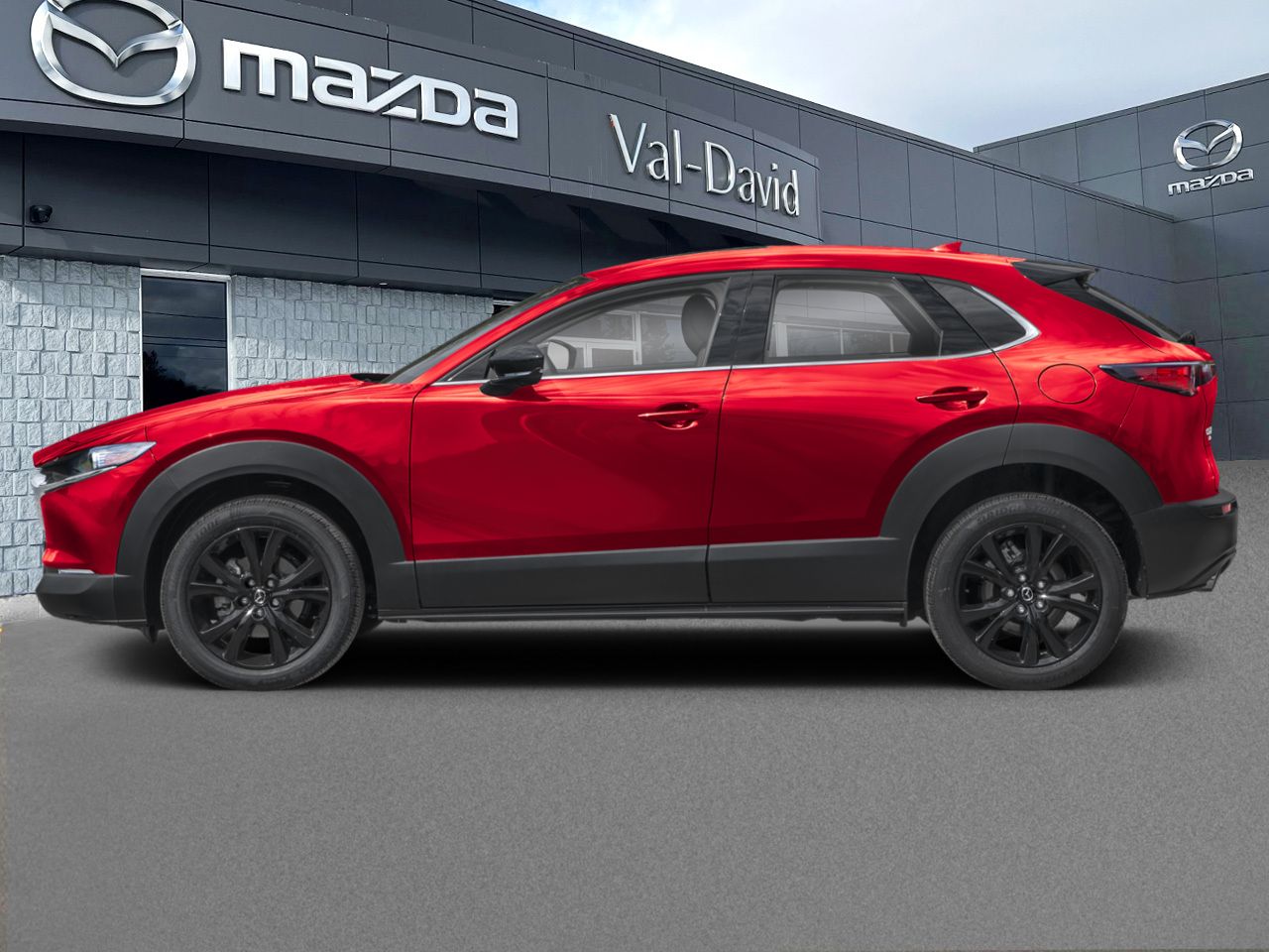 Mazda CX-30 GT TI avec moteur turbo 2026 Rouge vibrant cristal m&eacute;tallis&eacute; Val-David - photo #1