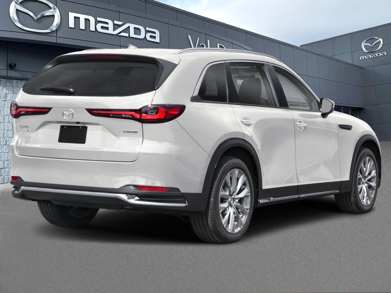 Mazda CX-90 hybride l&eacute;ger GT TI, MHEV 2026 Blanc Val-David - photo #1